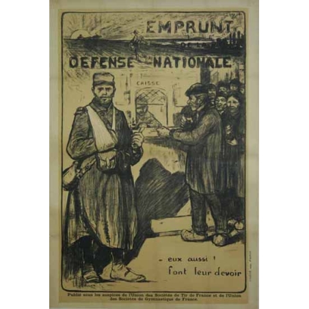 PERBURAL On souscrit a la Societe Marseillaise - emprunt liberation