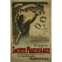 PERBURAL On souscrit a la Societe Marseillaise - emprunt liberation