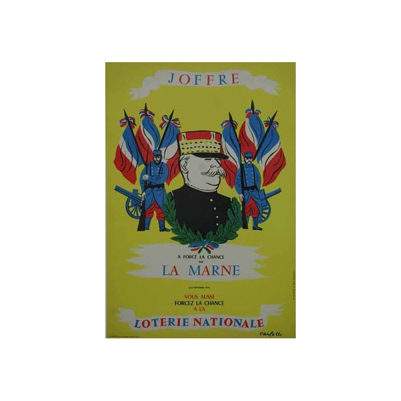 CARLOTTI Joffre a force la chance sur la Marne - Loterie Nationale