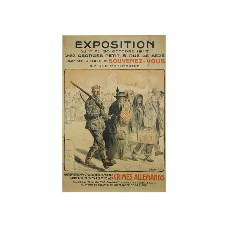 JONAS Exposition de documents relatifs aux Crimes Allemands