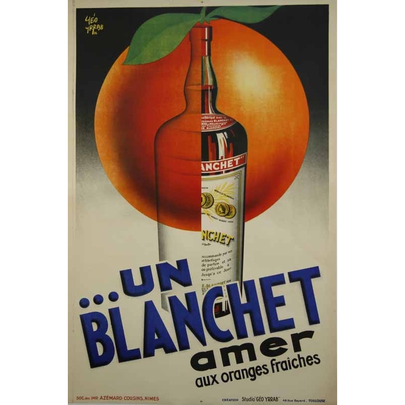 YRRAB Geo Un Blanchet amer aux oranges fraiches