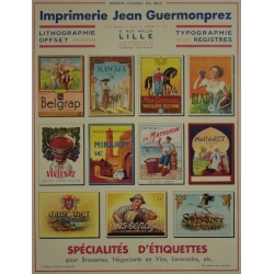 Anonyme Specialites d'étiquettes Jean Guermonprez