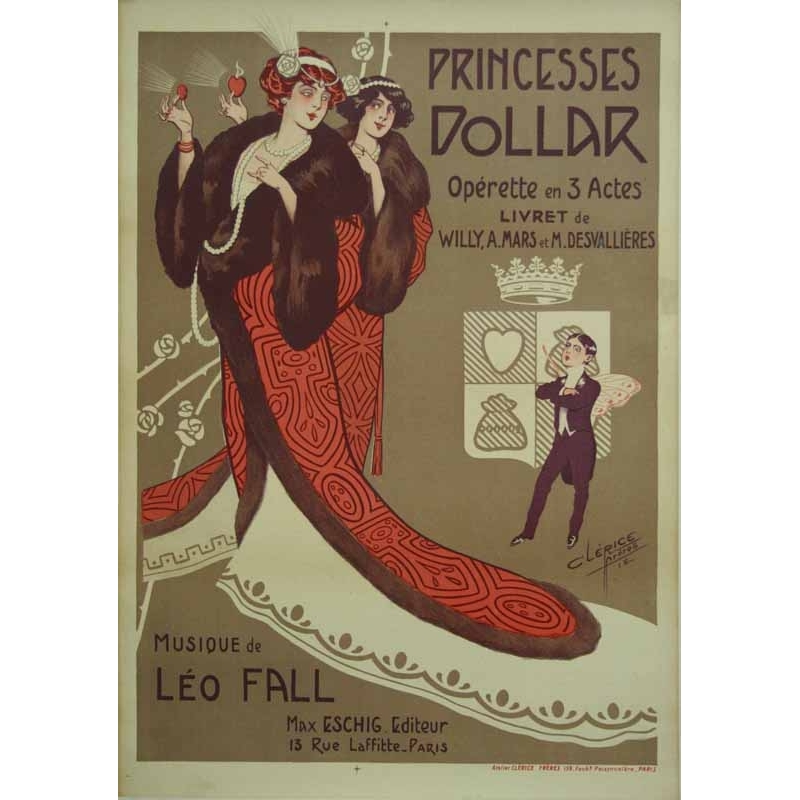 CLERICE FRERES Princesses Dollar - Operette
