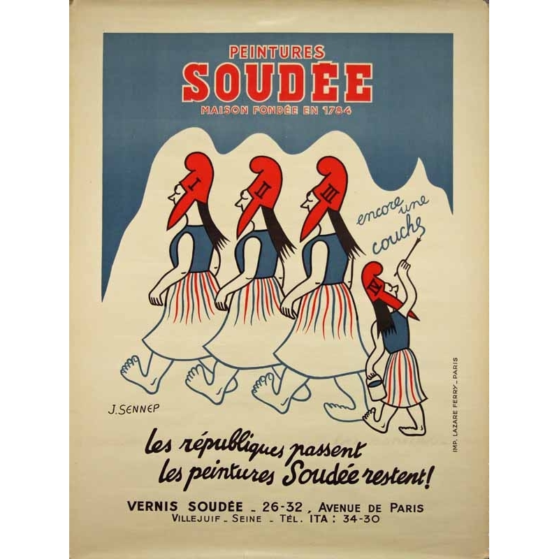 SENNEP J. Peintures Soudée