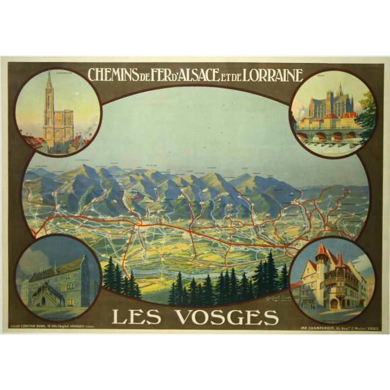 CONSTANT DUVAL Les Vosges