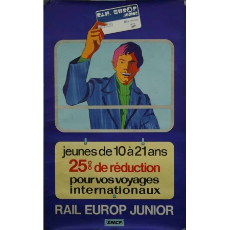 Anonyme Jeunes de 10 à 21 ans 25 % de reduction Rail Europ Junior