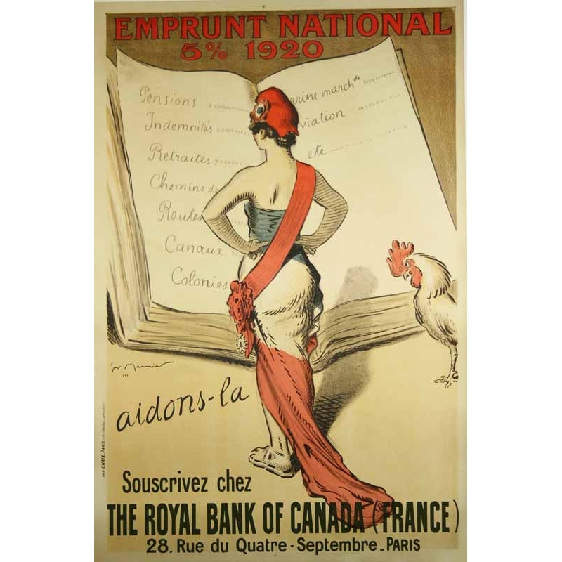 CHAVANNAZ D.B Pour forger une France puissante - emprunt CCF