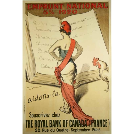 CHAVANNAZ D.B Pour forger une France puissante - emprunt CCF