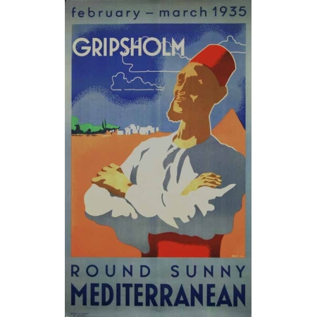 BRAD 34 Gripsholm Round Sunny Mediterranean