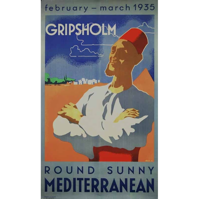 BRAD 34 Gripsholm Round Sunny Mediterranean