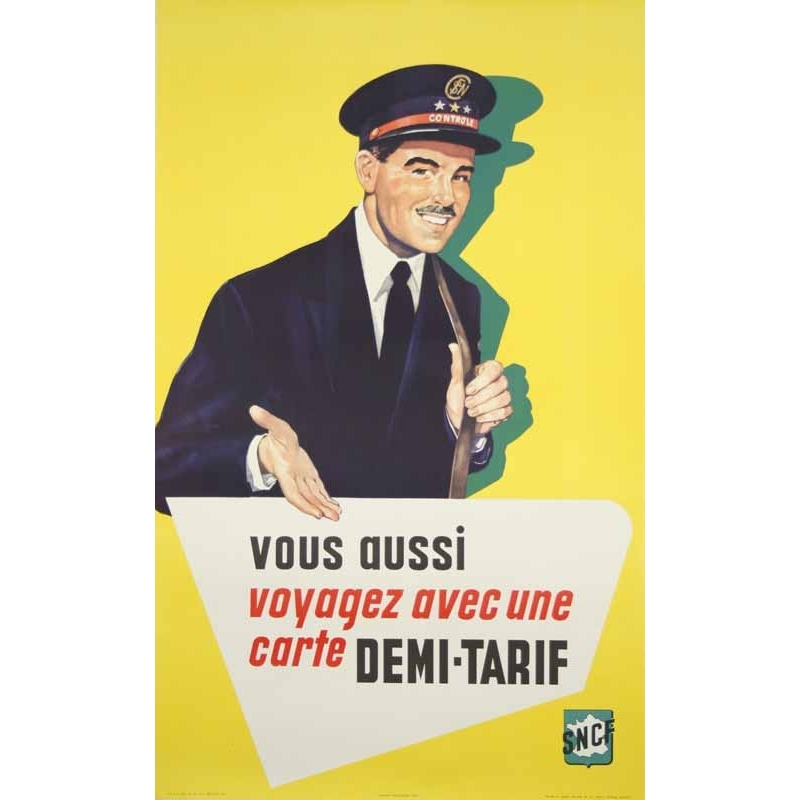 Anonyme Vous aussi voyagez avec une carte 1/2 tarif SNCF