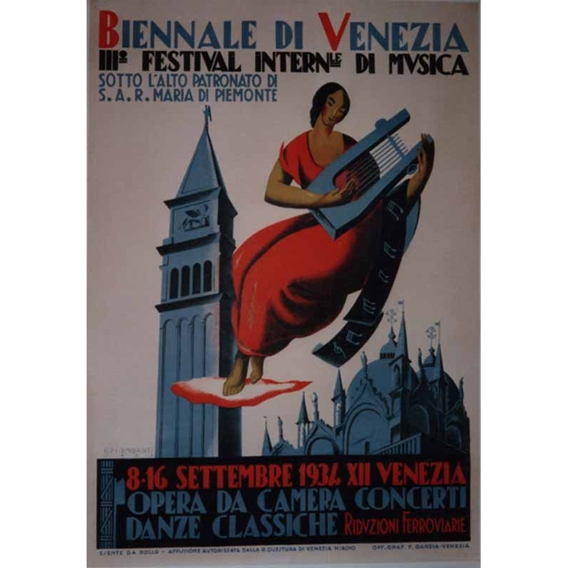 PIOMBANTI  G. Biennale di Venezia