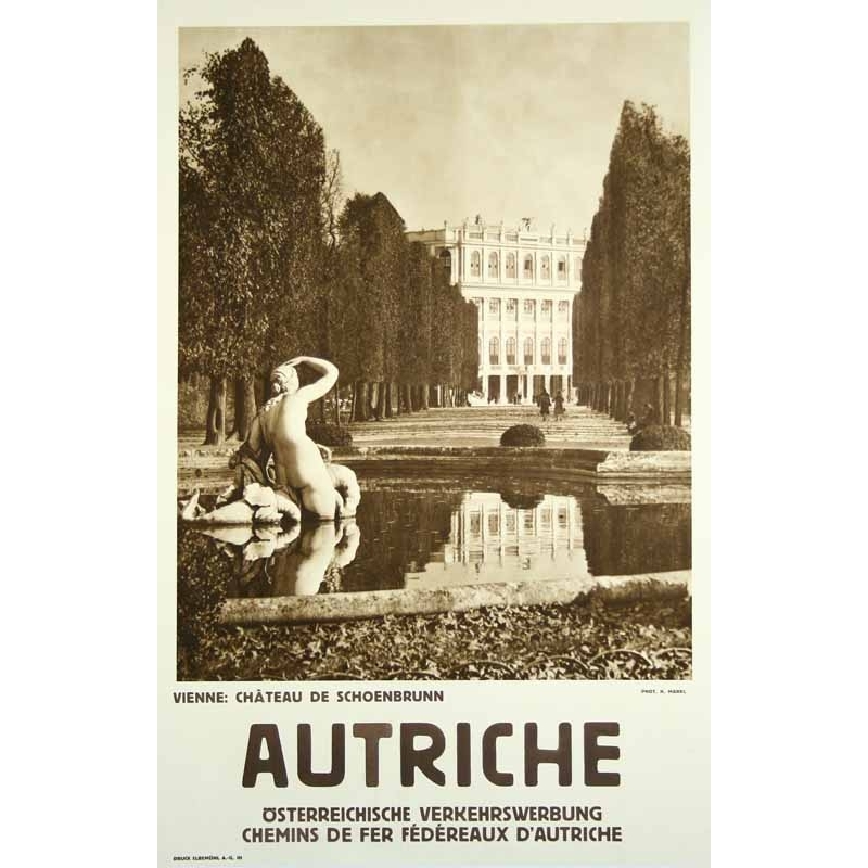 MARKL H. Autriche Vienne chateau de Schoenbrunn