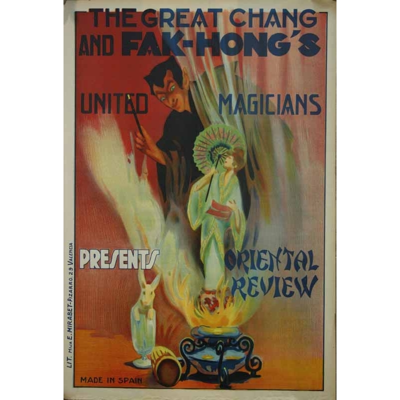Anonyme The great chang and fak-hong s  presents oriental review