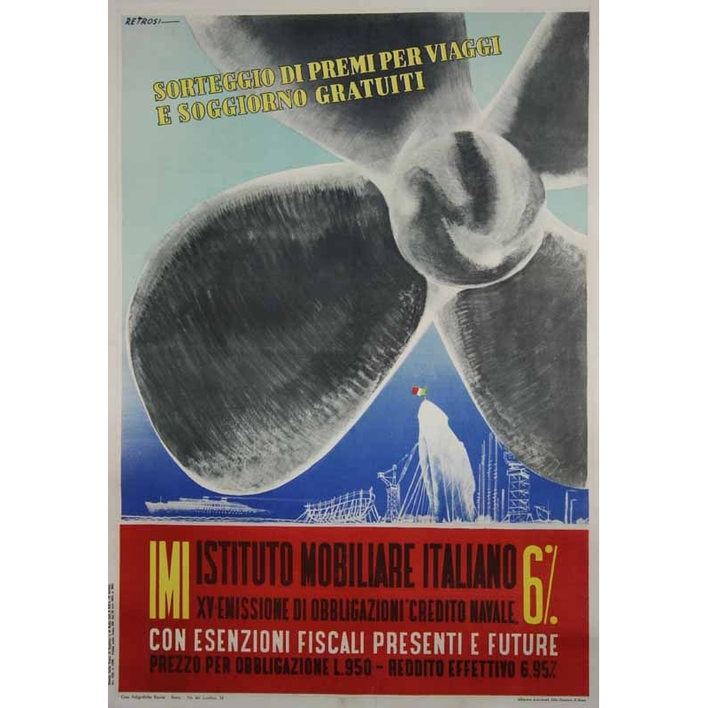 RETROSI IMI Istituto mobiliare italiano 6 %