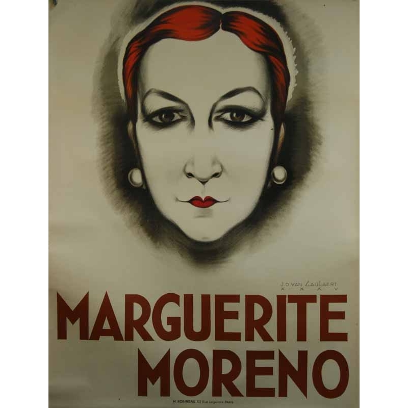 VAN CAULAERT J.D. Marguerite Moreno