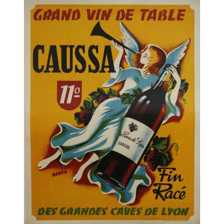 OBER A. Grand vin de table Caussa