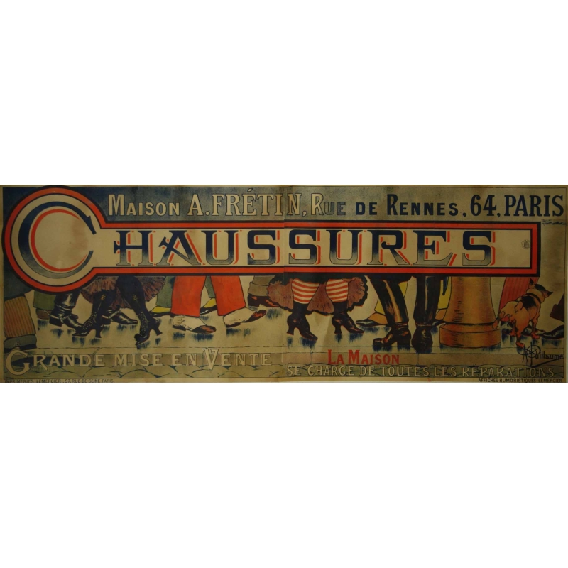 GUILLAUME Maison A. Fretin Paris chaussures