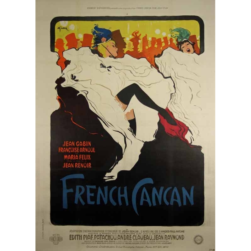 GRUAU Rene French Cancan