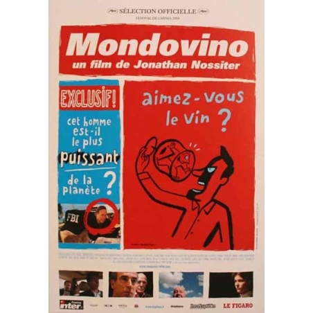 DUPUY BERBERIAN Mondovino aimez vous le vin?  (verre)