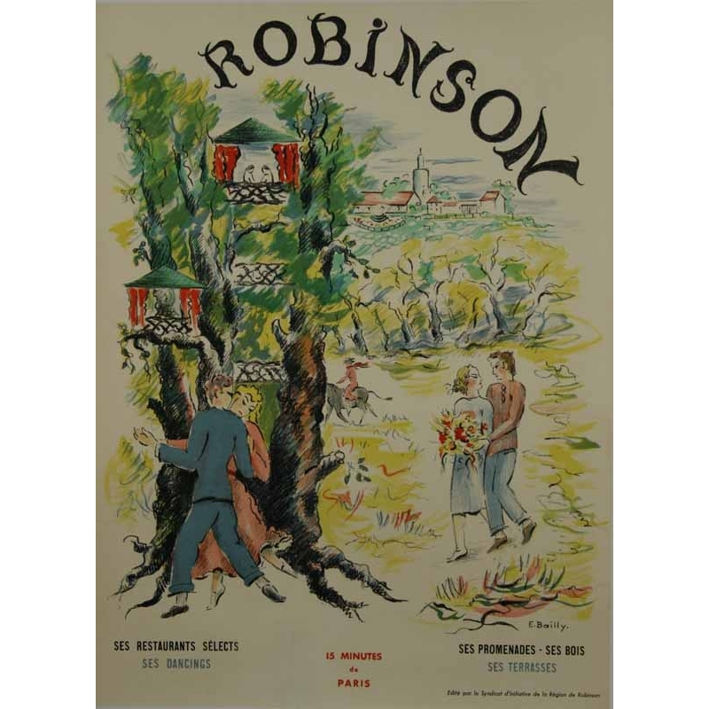 BAILLY E. Robinson a 15 mn de Paris