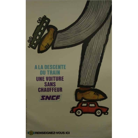 Anonyme Une voiture sans chauffeur