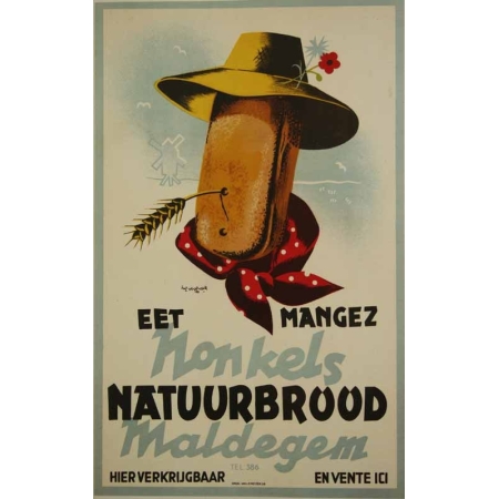 NEL VERSTRAETE Mangez natuurbrood du Pain