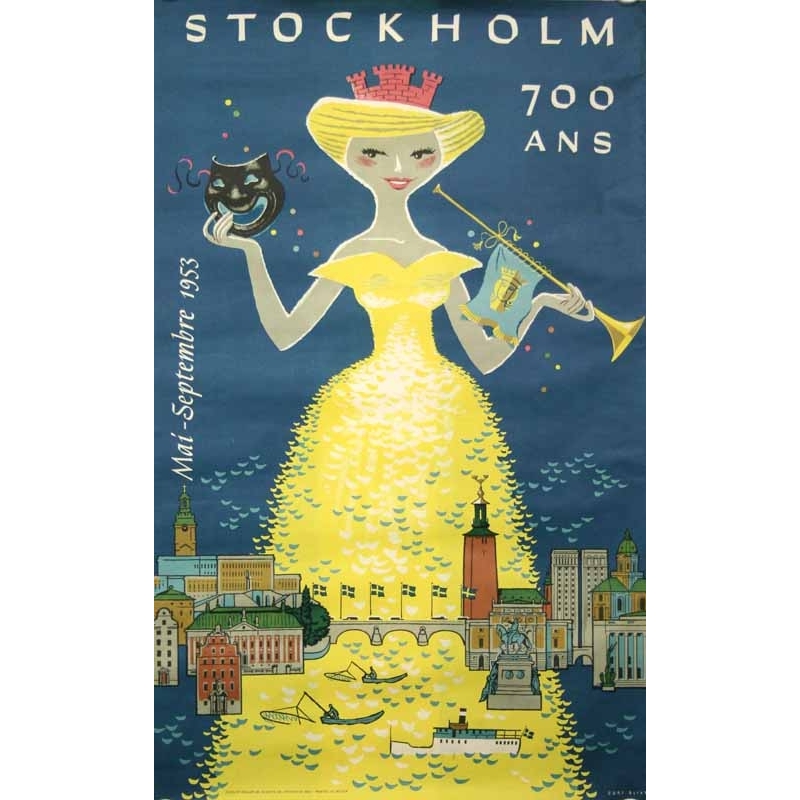 BLIXT Curt Stockholm 700 ans