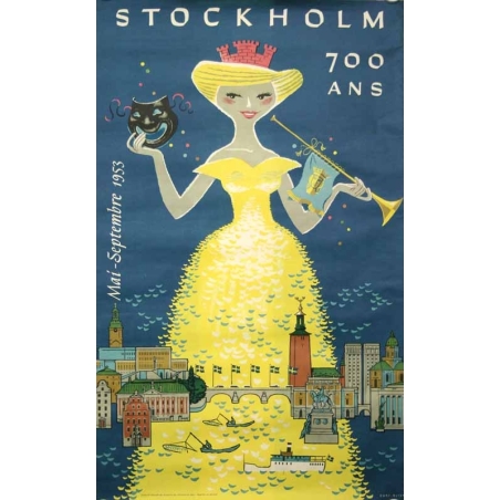 BLIXT Curt Stockholm 700 ans