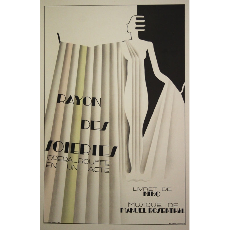 DUFRENE Maurice Rayon des soieries