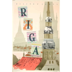 Anonyme Visitez l  URSS - Riga - Lettonie