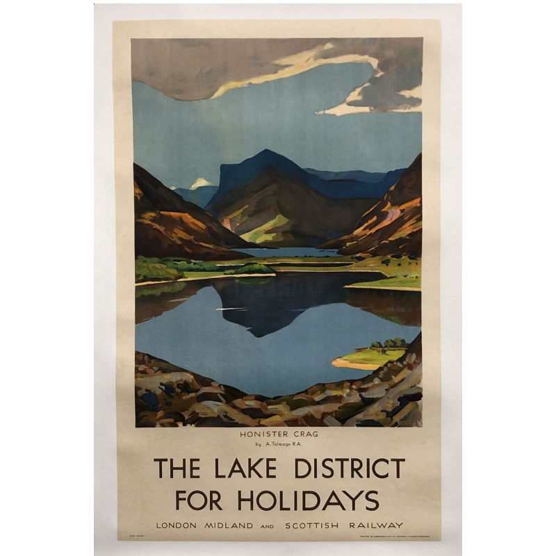 TALMAGE R.A. A. The lake district for holidays - Honister Crag