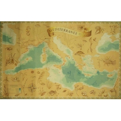 STUDIO P.I.T Carte de la plongee sous marine en Mediterranee