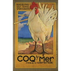 MELSEN Marten Coq sur Mer pres d'Ostende