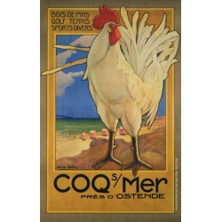 MELSEN Marten Coq sur Mer pres d'Ostende