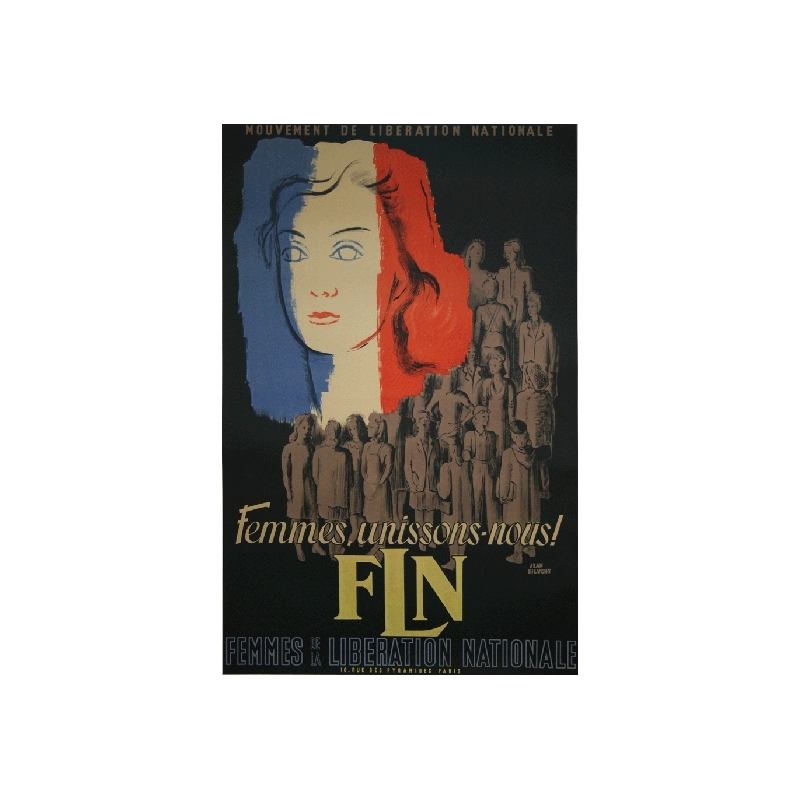 SILVENT Jean FLN - Femmes unissons nous !