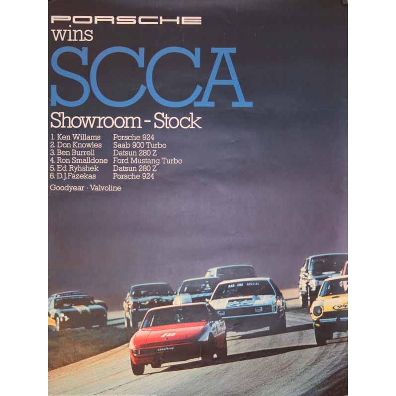 FISCHER PHOTO Porsche wins SCCA Showroom-Stock