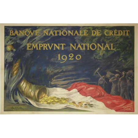 CAPPIELLO Emprunt National 1920 - Banque Nationale de credit