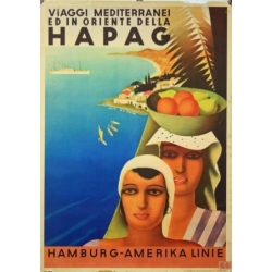 DOMERGUE Montreux XVIII fete des Narcisses juin 1931