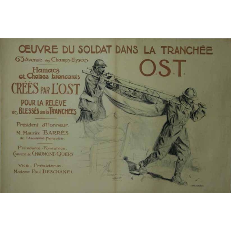 JONAS  Lucien Œuvre du soldat dans la tranchee - OST