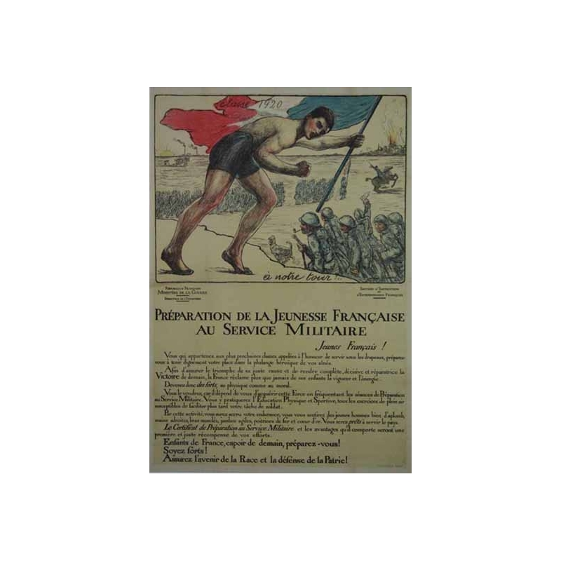 MALHERBE W. Preparation de la jeunesse au Service Militaire