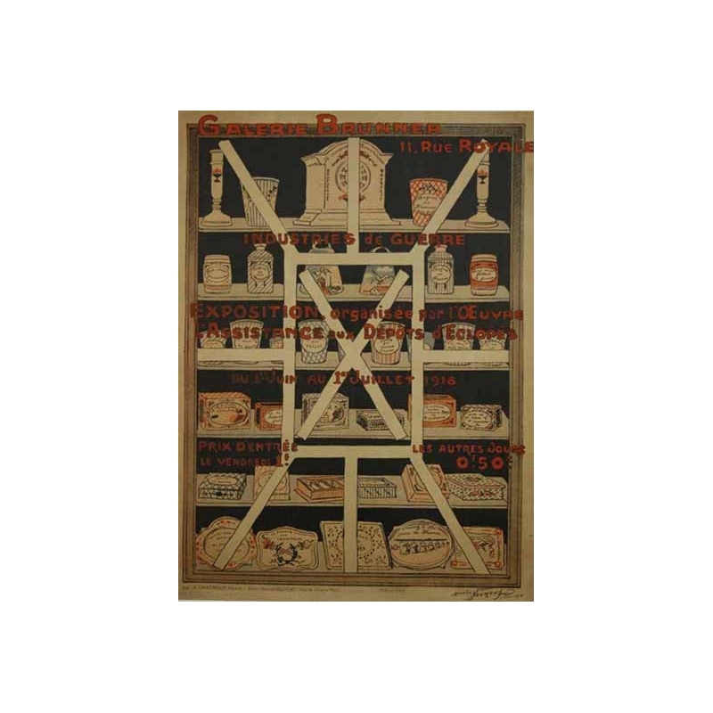 NEUMONT Maurice Industries de Guerre - Galerie Brunner