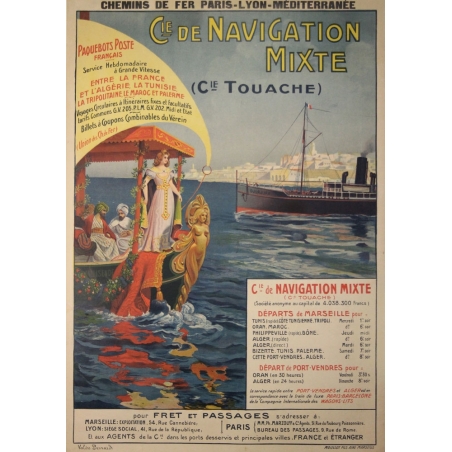 BERNARD Valere Cie de Navigation Mixte Touache
