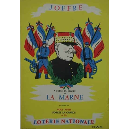 CARLOTTI Joffre a force la chance sur la Marne - Loterie Nationale