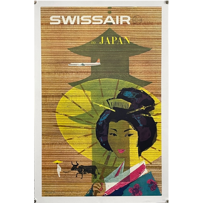 BRUN Donald Swissair to Japan