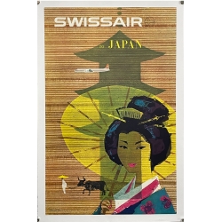 BRUN Donald Swissair to Japan
