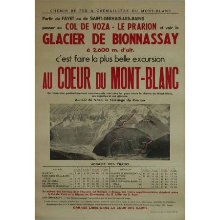 Anonyme Glacier de Bionnassay