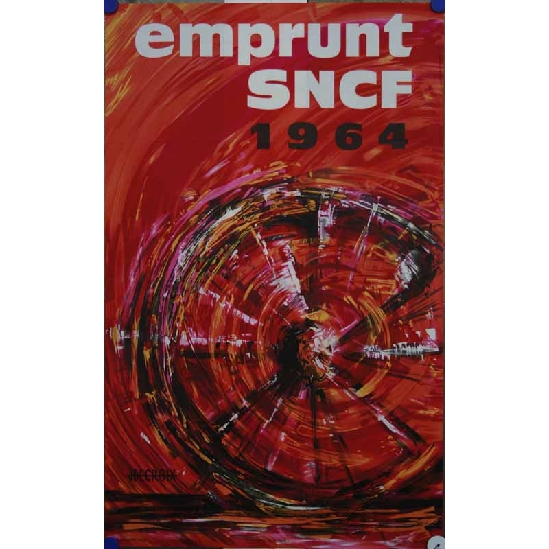DECROIX Emprunt SNCF  1964