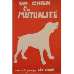 Anonyme Un chien a la Mutualite - Leo Ferre