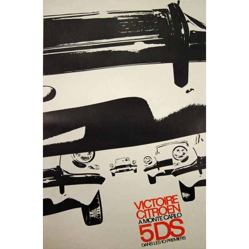 Anonyme Victoire Citroen a Monte Carlo